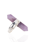 Jyoti Crystal Adjustable Ring - Amethyst,Rings, Sassy Jones,