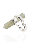 Jyoti Crystal Adjustable Ring - Green Aventurine,Rings, Sassy Jones,