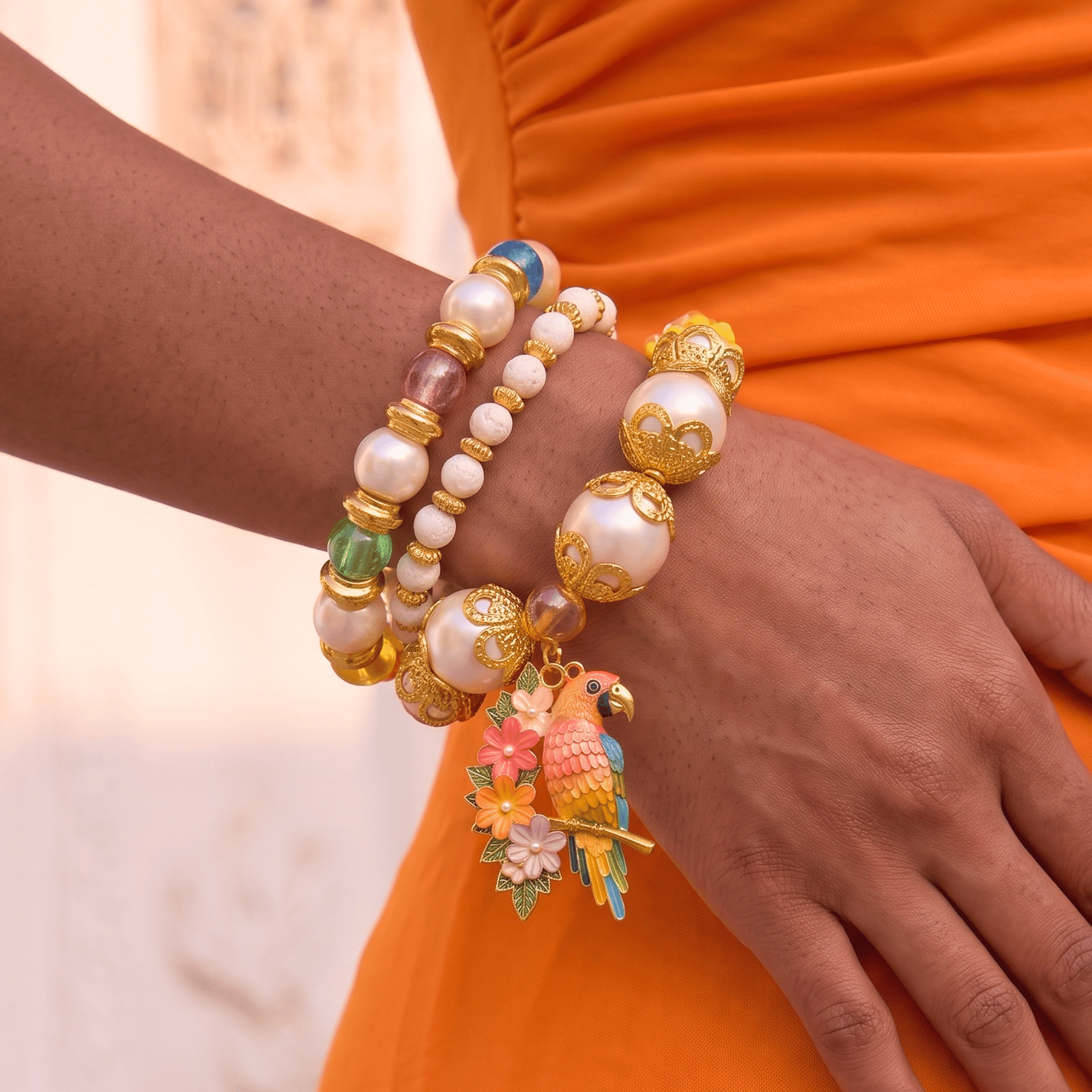 Kalani Island Bracelet Stack,Bracelets, Sassy Jones,