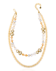 Kamaria Coconut Dress Chain - Ivory Coast,Necklaces, Sassy Jones,