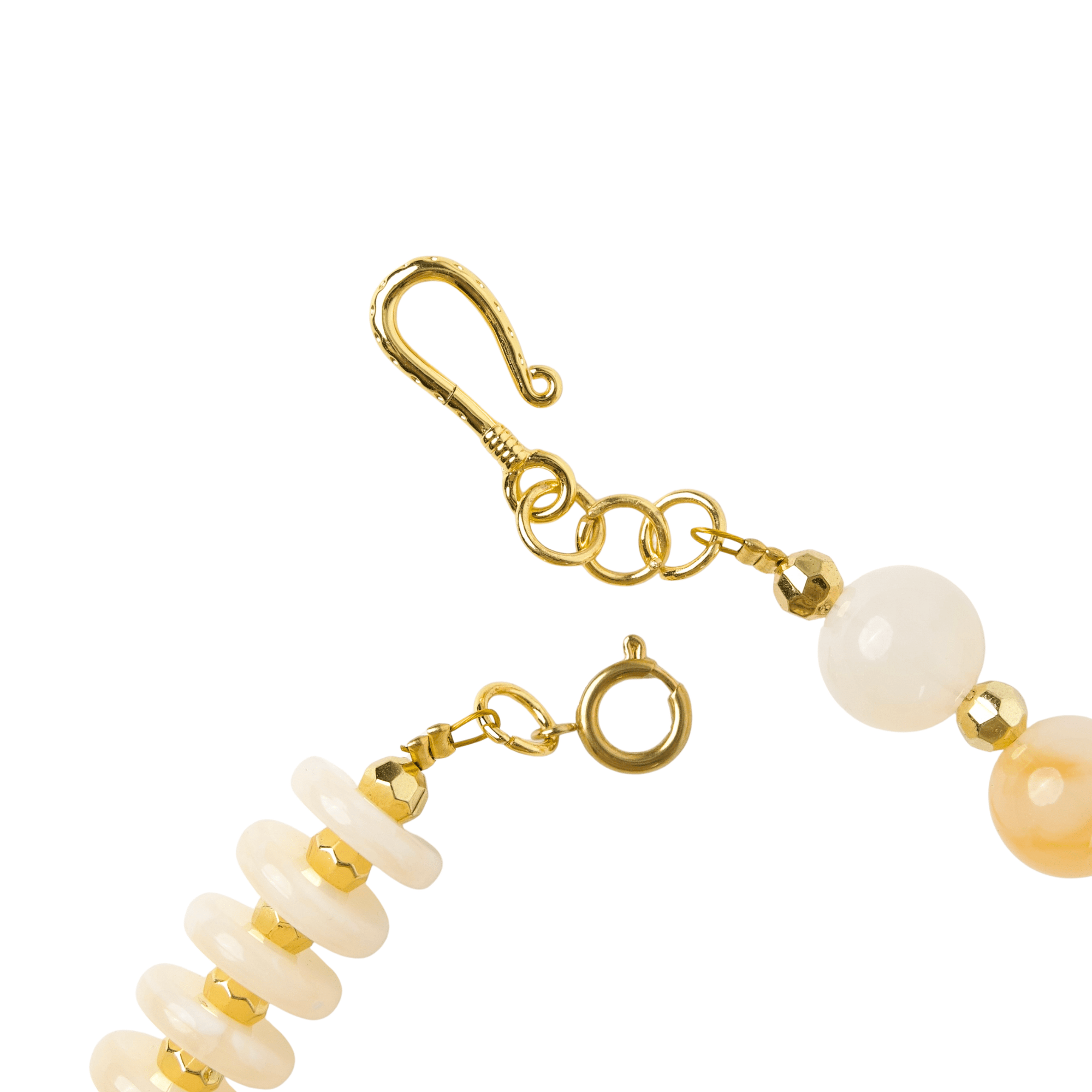 Kamaria Coconut Dress Chain - Ivory Coast,Necklaces, Sassy Jones,