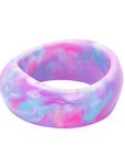 Kayla Cotton Candy Swirl Bangle,Bracelets, Sassy Jones,