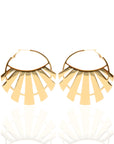 Kianga 14k Earrings,Earrings, Sassy Jones, 14K earrings, hoops