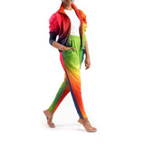 Bahama Bright jogger jacket Kristyn jogger jacket Sunset color jogger jacket Multicolor jogger jacket Bright hue jacket Gradient color jacket Sassy Jones jacket Vibrant jogger jacket Statement jogger jacket Fashion jogger jacket