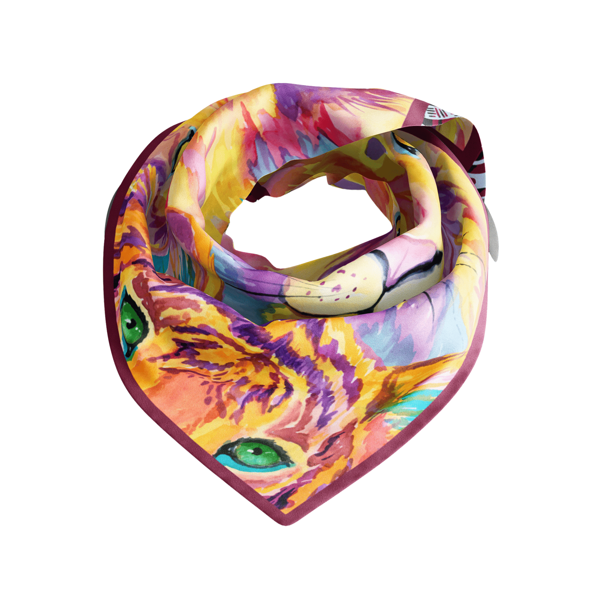 Leo Luxe Scarf 33" x 33"