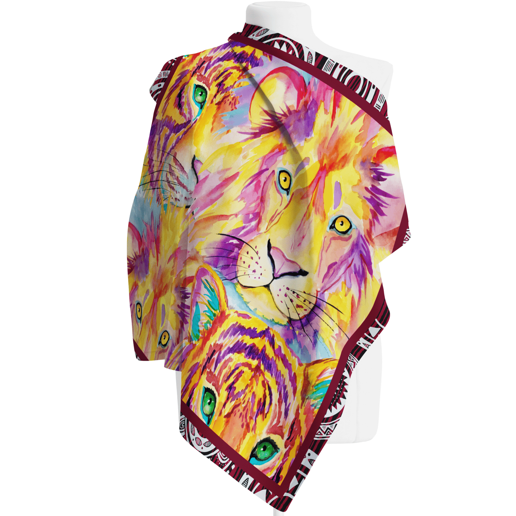 Leo Luxe Scarf,Scarves, Sassy Jones,