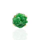 Lexi Druzy Adjustable Ring - Green,Rings, Sassy Jones,