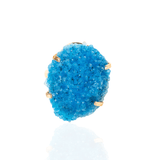 Lexi Druzy Adjustable Ring - Turquoise,Rings, Sassy Jones,