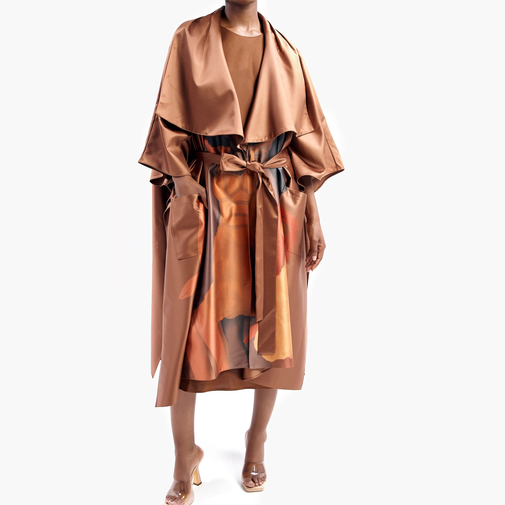 Limited Edition Iconic Kimono - Sistership (Nude) - Sassy Jones