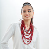 Lola Beaded Chain - Ladybug (Detachable Layers) - Sassy Jones