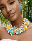 Lovebug 18k Bib - Paradise Multi,Necklaces, Sassy Jones,