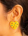 Lovebug 18k Studs - Carnivale,Earrings, Sassy Jones,