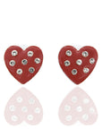 Lovebug Studs - Burgundy