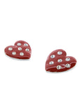 Lovebug Studs - Burgundy