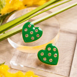 Lovebug Studs - Grass Green