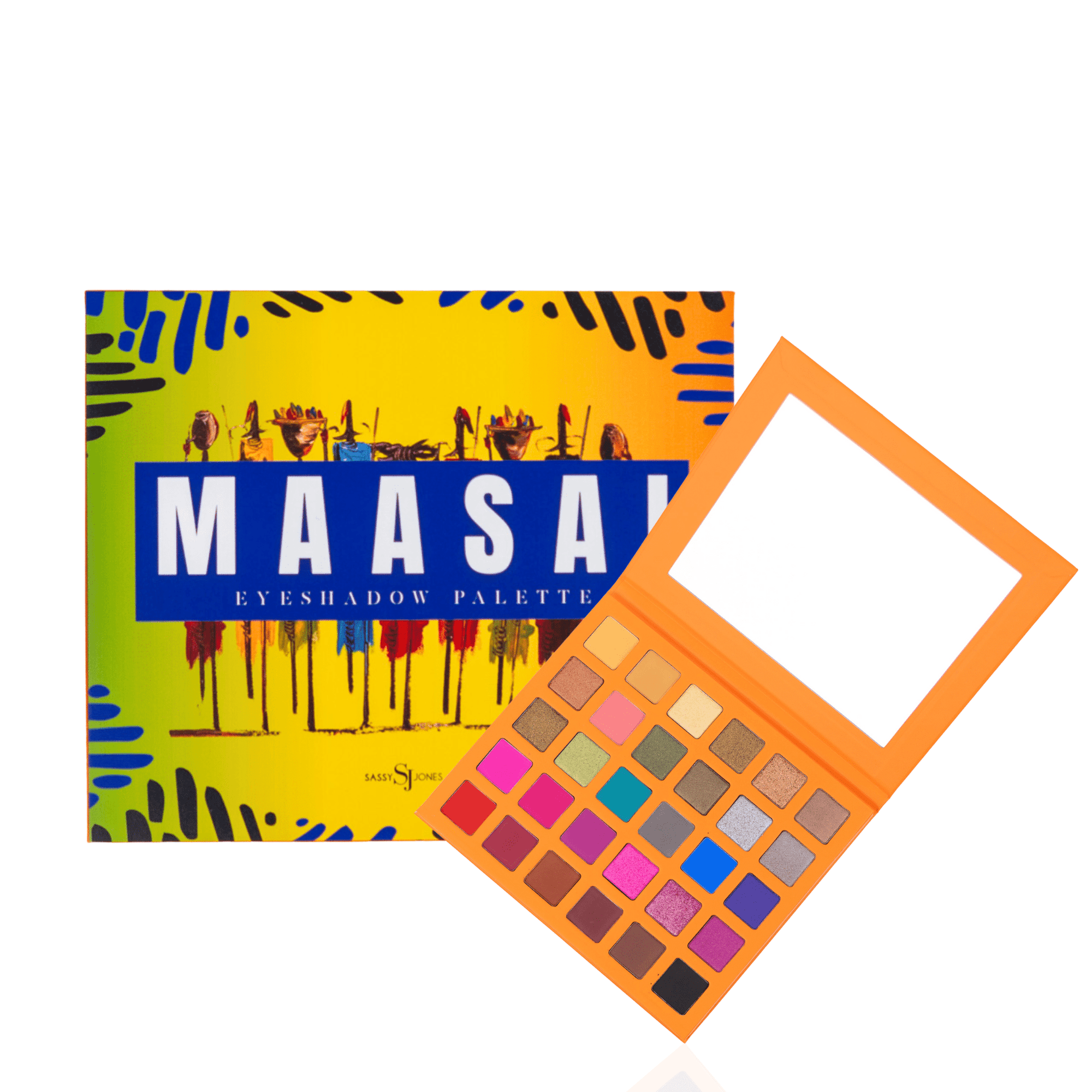 Maasai Jumbo Eyeshadow Palette,Beauty, Sassy Jones,