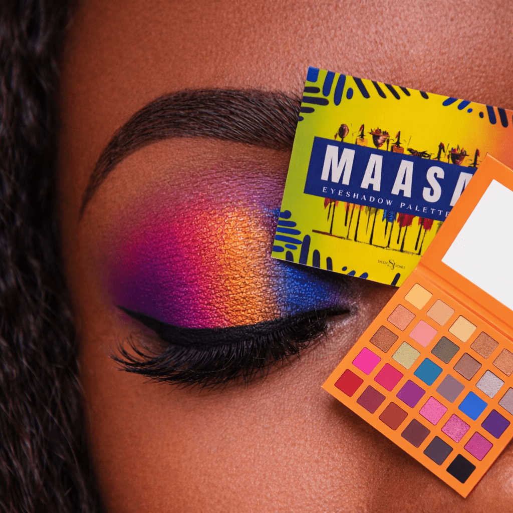 Maasai Jumbo Eyeshadow Palette,Beauty, Sassy Jones,