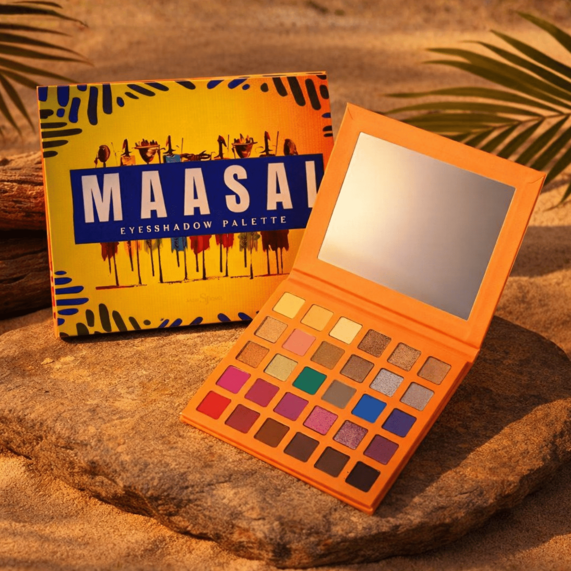 Maasai Jumbo Eyeshadow Palette,Beauty, Sassy Jones,