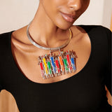 Maasai Sherrie Choker - Silver