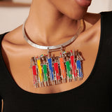 Maasai Sherrie Choker - Silver