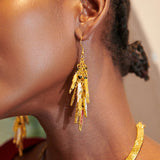 Maasai Sherrie Dangles - Gold