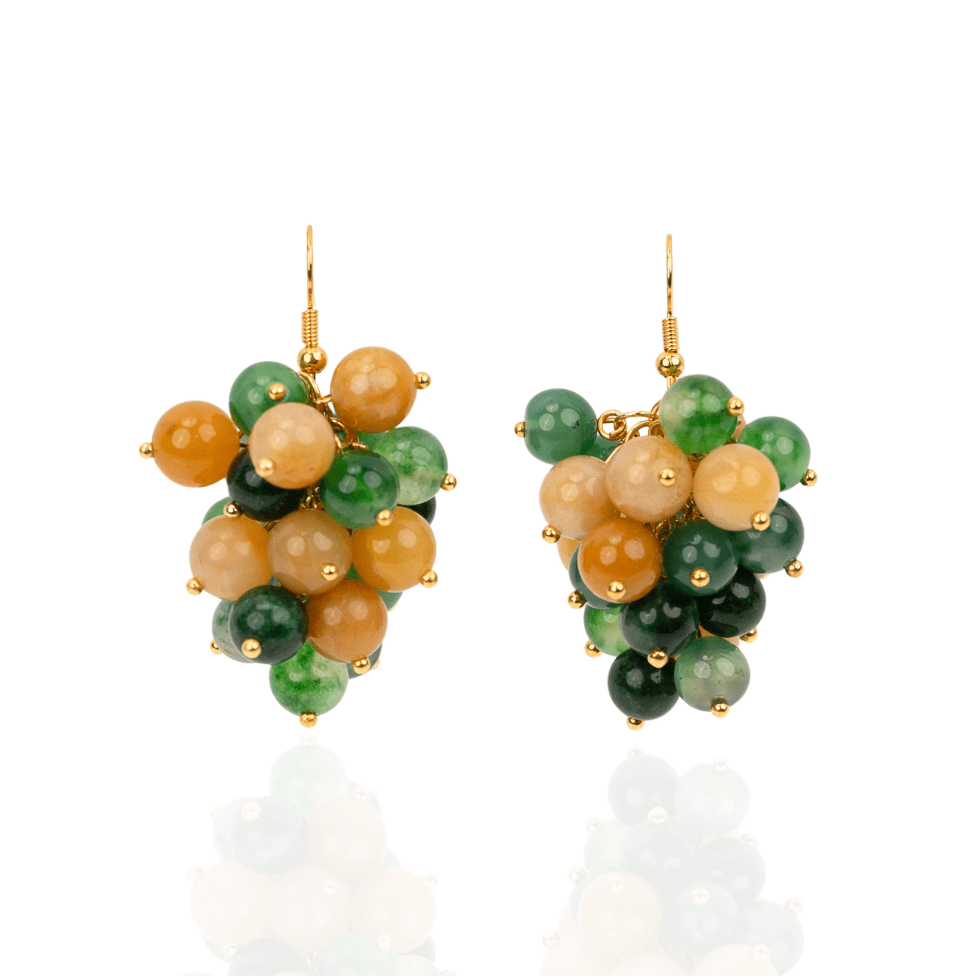 Makemba Jasper Dangles - Emerald Legacy,Earrings, Sassy Jones,