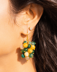 Makemba Jasper Dangles - Emerald Legacy,Earrings, Sassy Jones,
