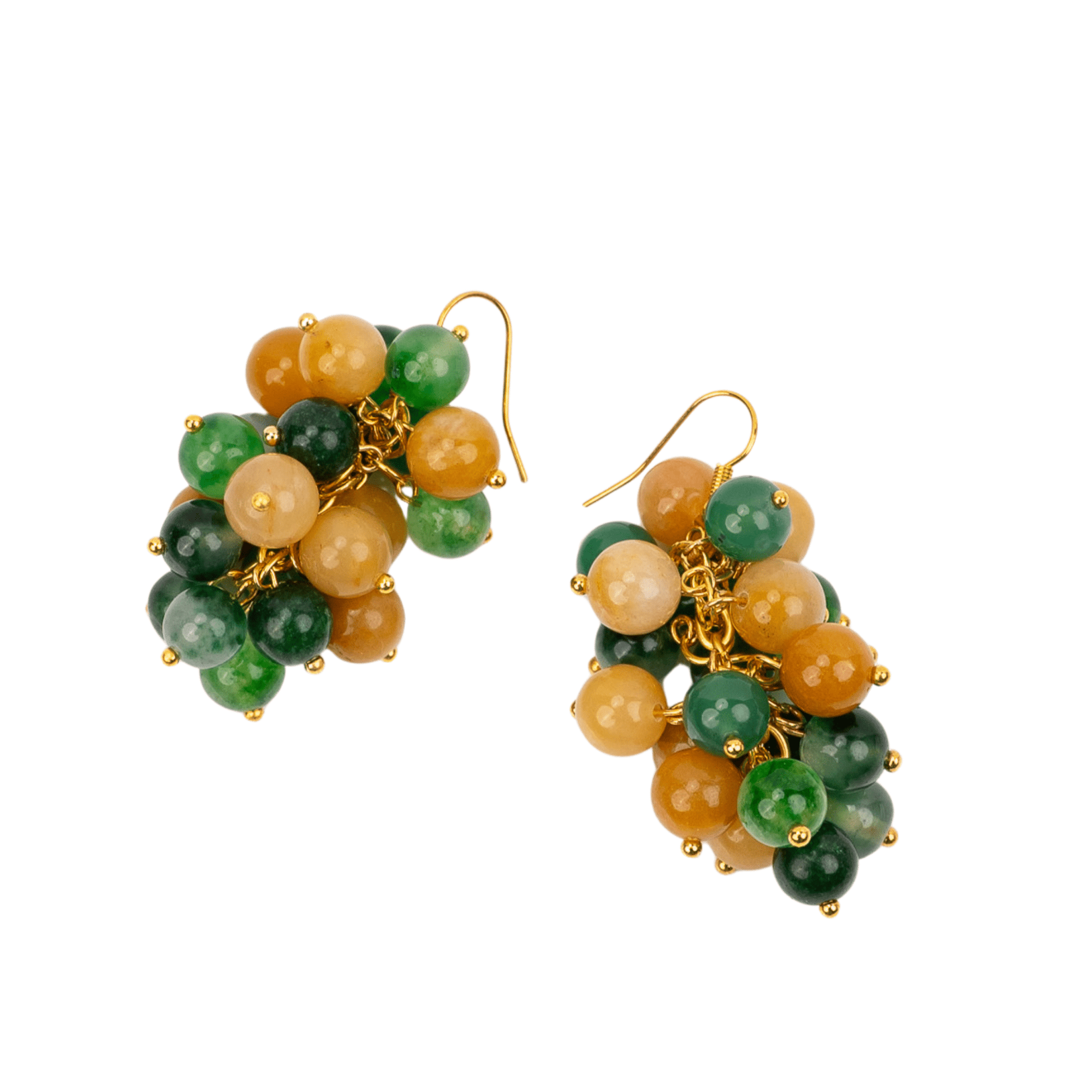 Makemba Jasper Dangles - Emerald Legacy,Earrings, Sassy Jones,