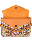 Malia Glass Beaded Tote - Sienna Sage,Handbags, Sassy Jones,