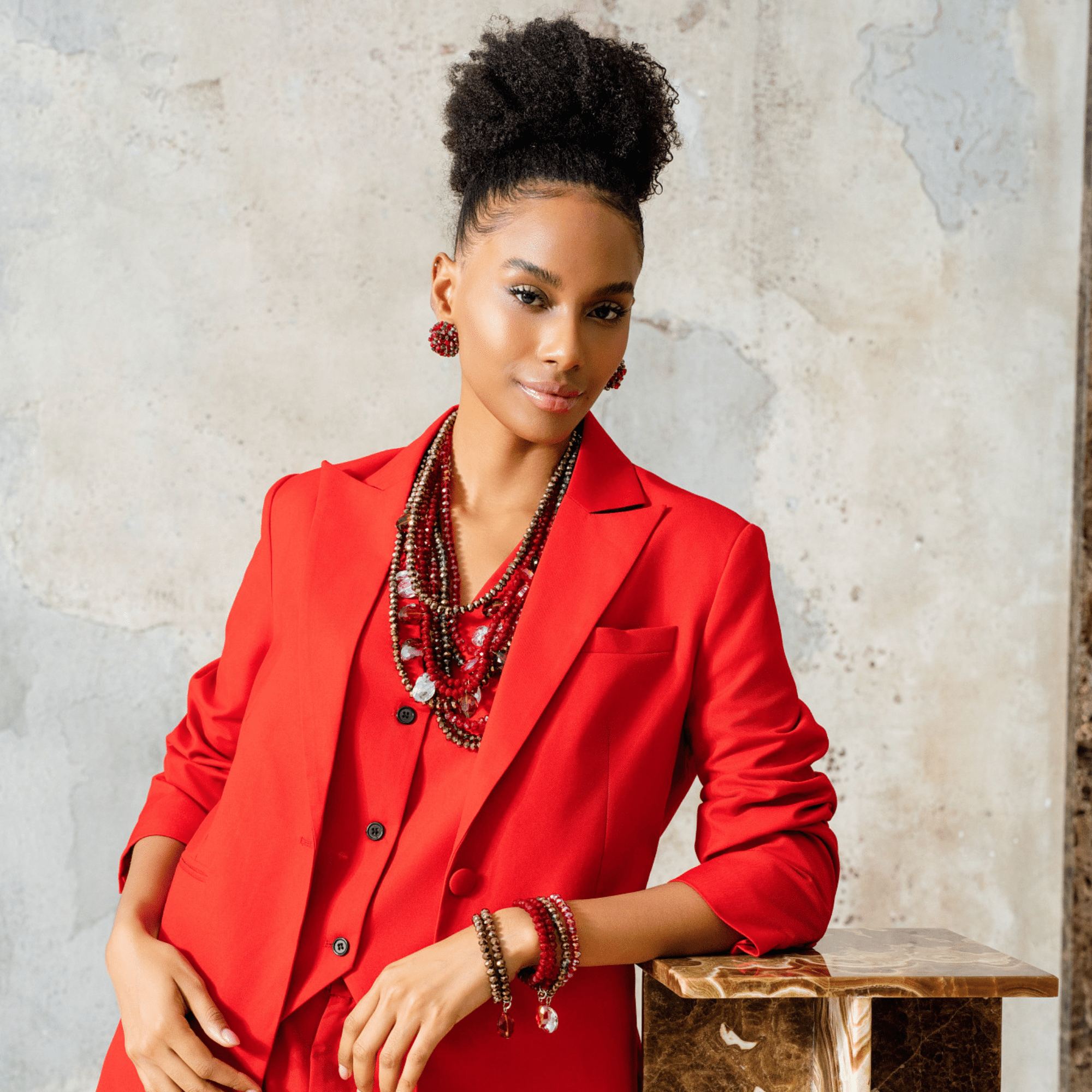 Malia Glass Sparkler Studs - Hollidazzle,Earrings, Sassy Jones,