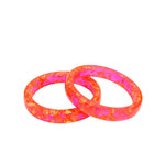 Malika Bangle - Hot Pink,Bracelets, Sassy Jones,