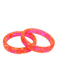 Malika Bangle - Hot Pink,Bracelets, Sassy Jones,