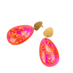 Malika Dangles - Hot Pink,Earrings, Sassy Jones,