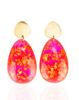 Malika Dangles - Hot Pink,Earrings, Sassy Jones,