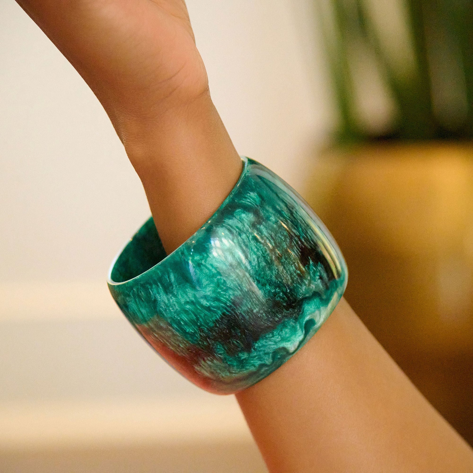 Marisol Bangle - Abalone,Earrings, Sassy Jones,