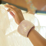 Marisol Bangle - Mother of Pearl,Bracelets, Sassy Jones,