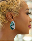 Marisol Earrings - Abalone,Earrings, Sassy Jones,