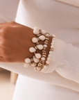 Mischa Honey Bracelet Stack,Bracelets, Sassy Jones,