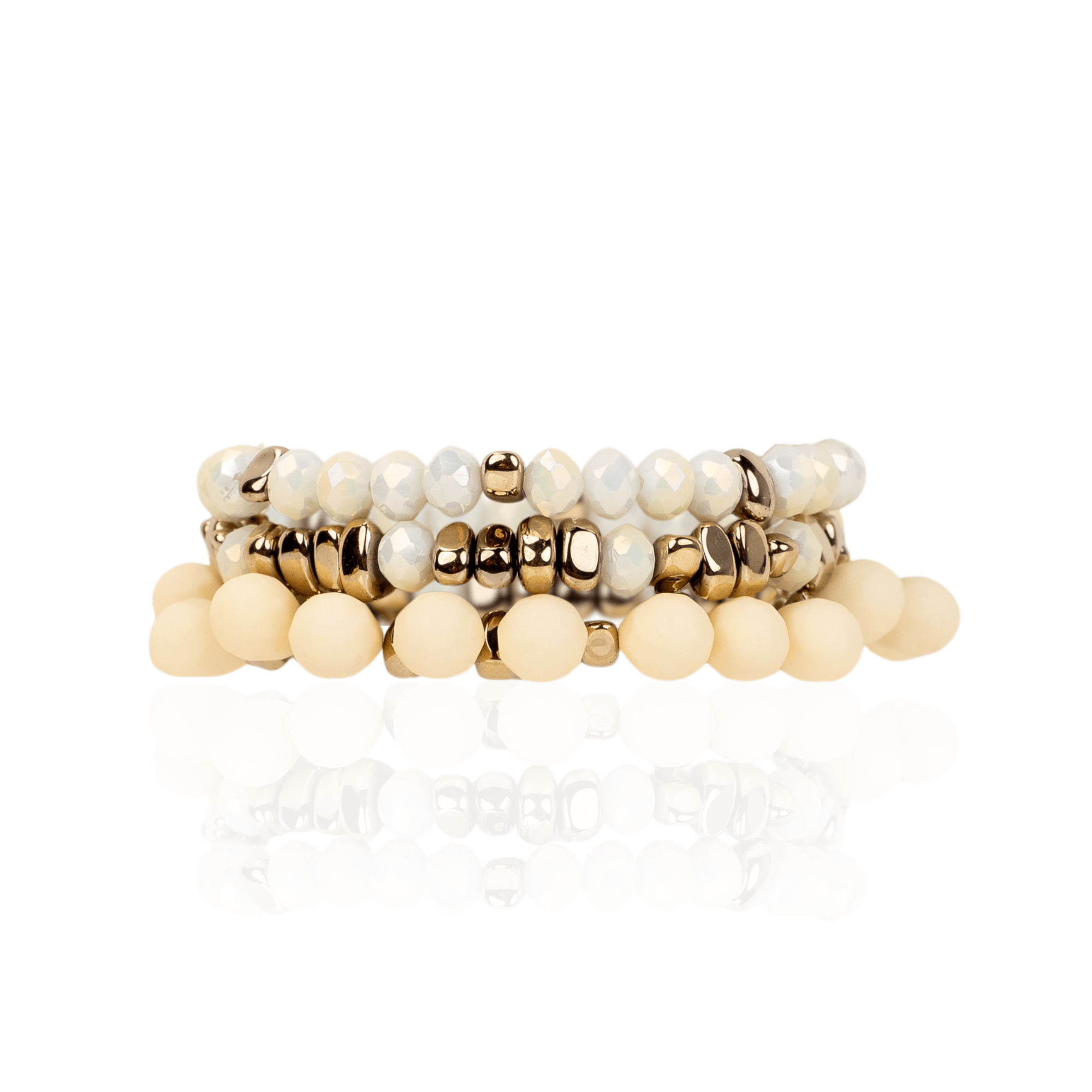 Mischa Honey Bracelet Stack,Bracelets, Sassy Jones,