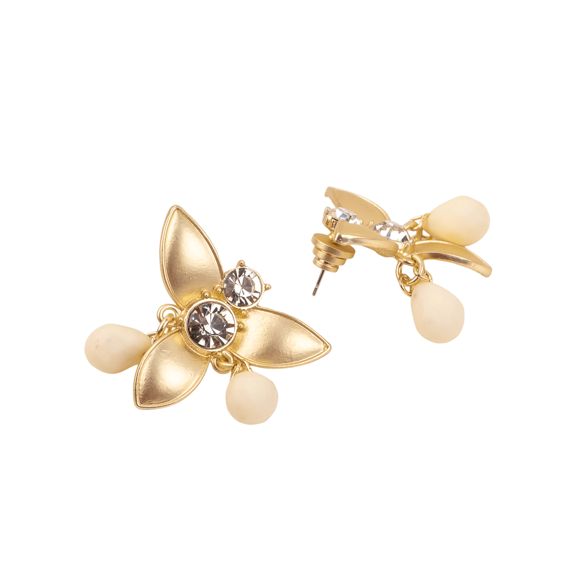 Mischa Honey Sparkle Dangles,Earrings, Sassy Jones,