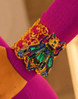 Miss Beasley Cuff - Amethyst Crystal,Bracelets, Sassy Jones,