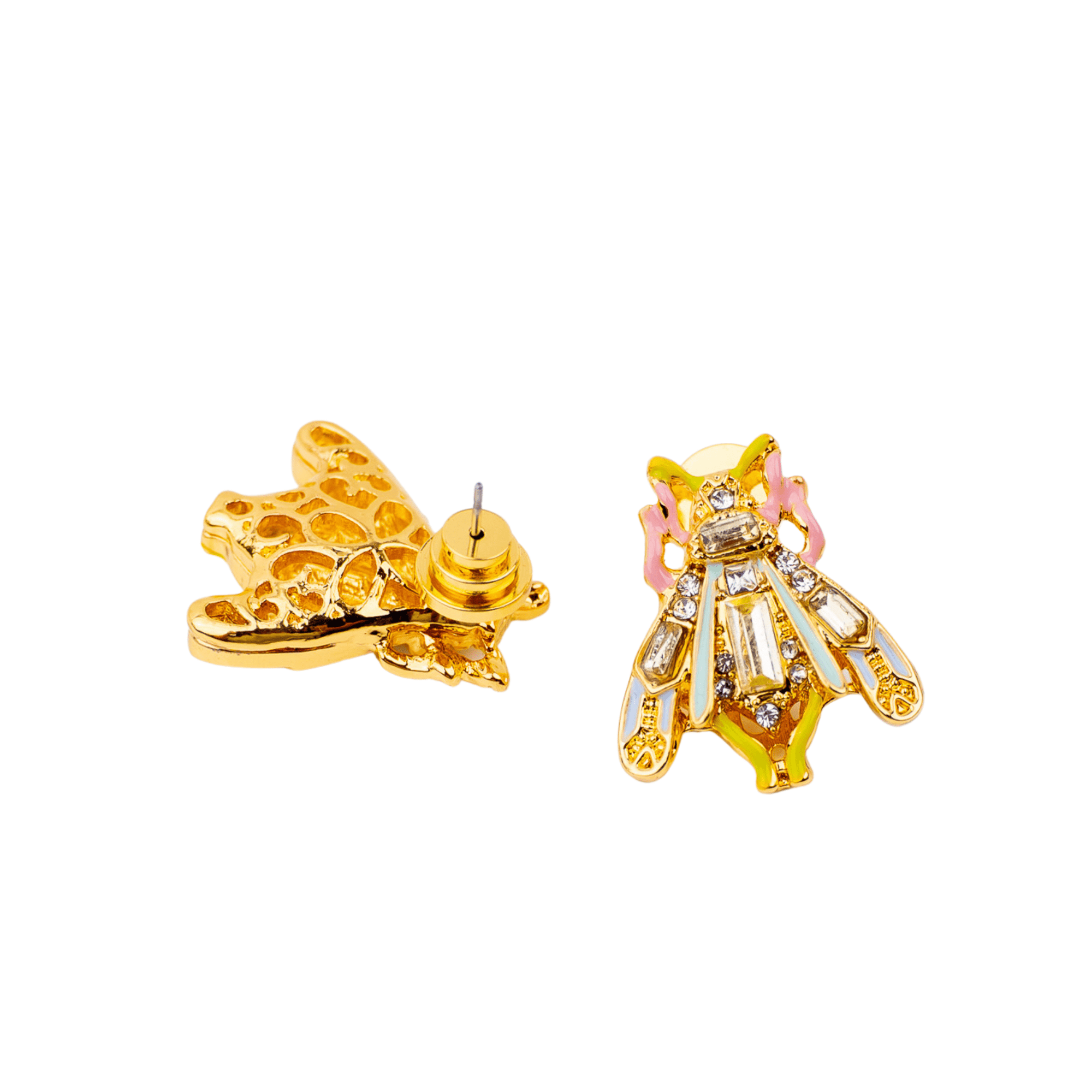 Miss Beasley Statement Earrings - Crystallique,Earrings, Sassy Jones,