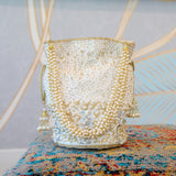 Miss Honeycomb Pearl Satchel,Handbags, Sassy Jones,