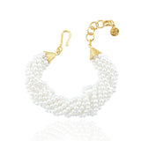 Miss Honeycomb Twisted Pearl Bracelet