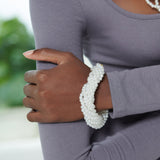 Miss Honeycomb Twisted Pearl Bracelet