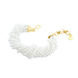 Miss Honeycomb Twisted Pearl Bracelet