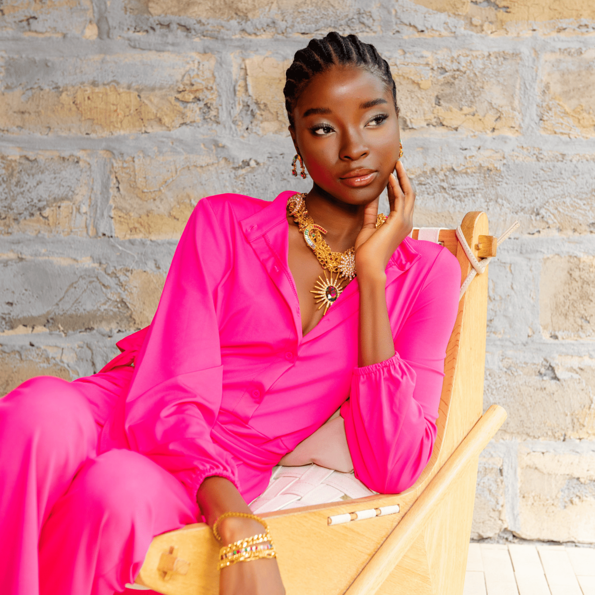 Miss Youniverse Bracelet - Gold,Bracelets, Sassy Jones,