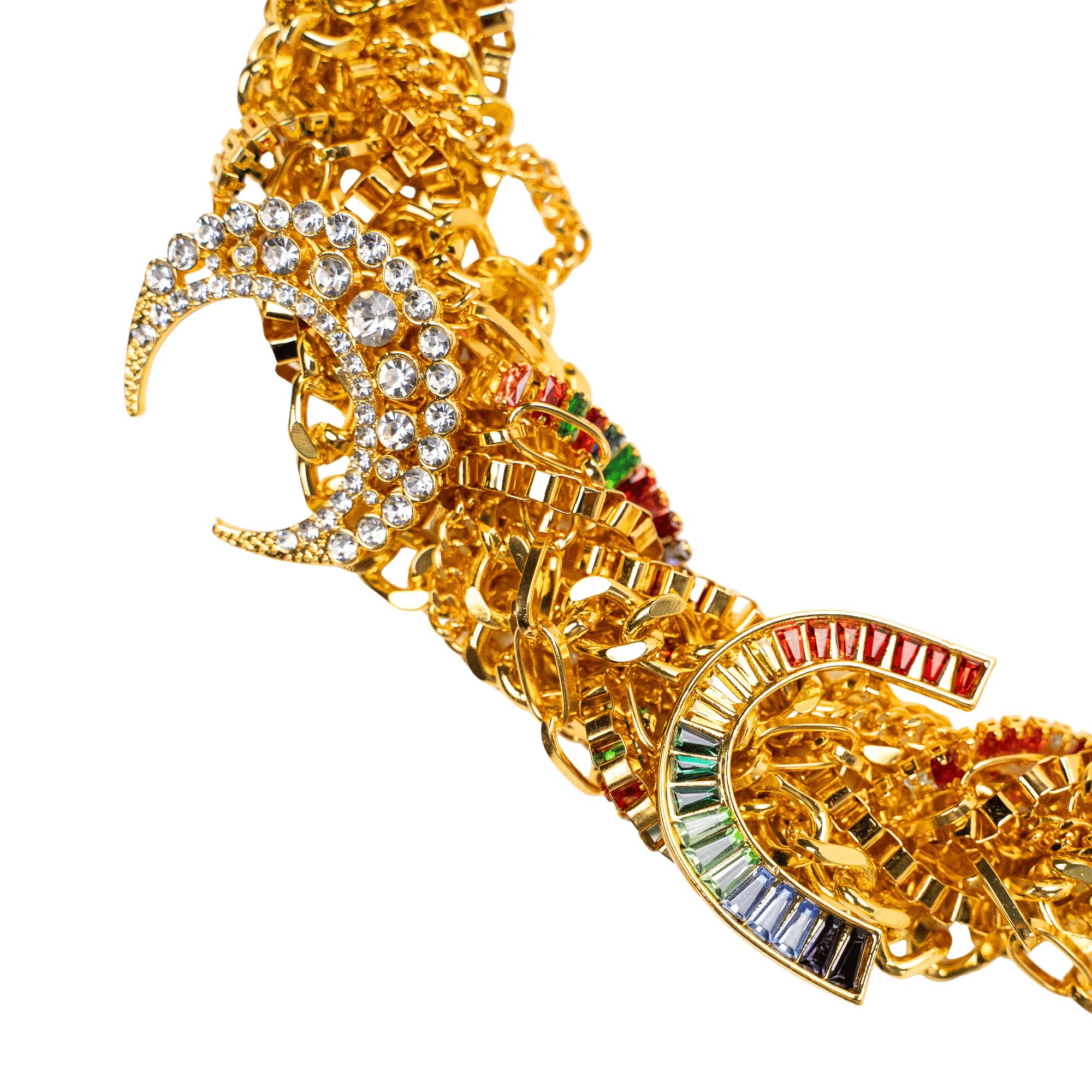 Miss Youniverse Chain - Gold,Necklaces, Sassy Jones,