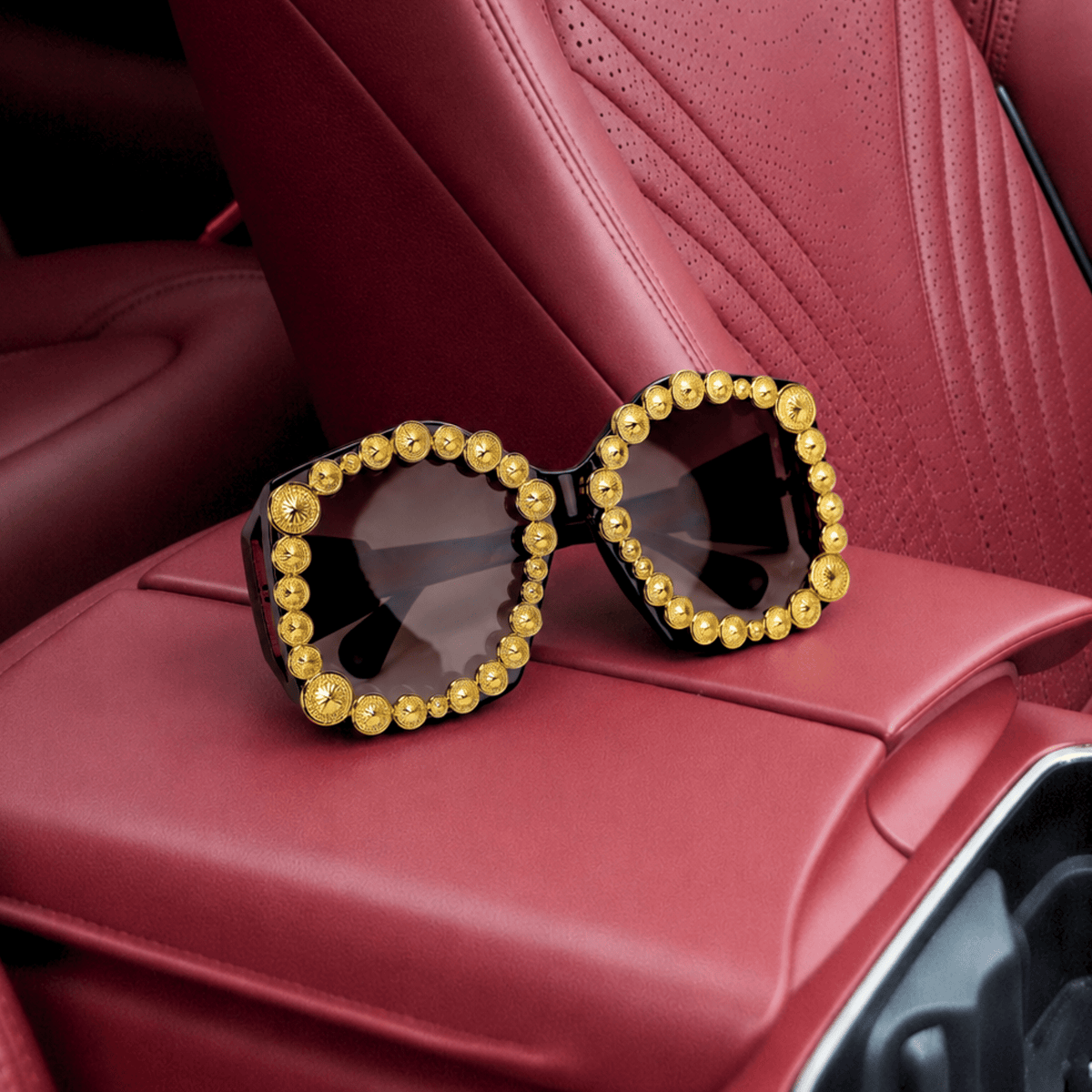 Monroe Studded Sunglasses