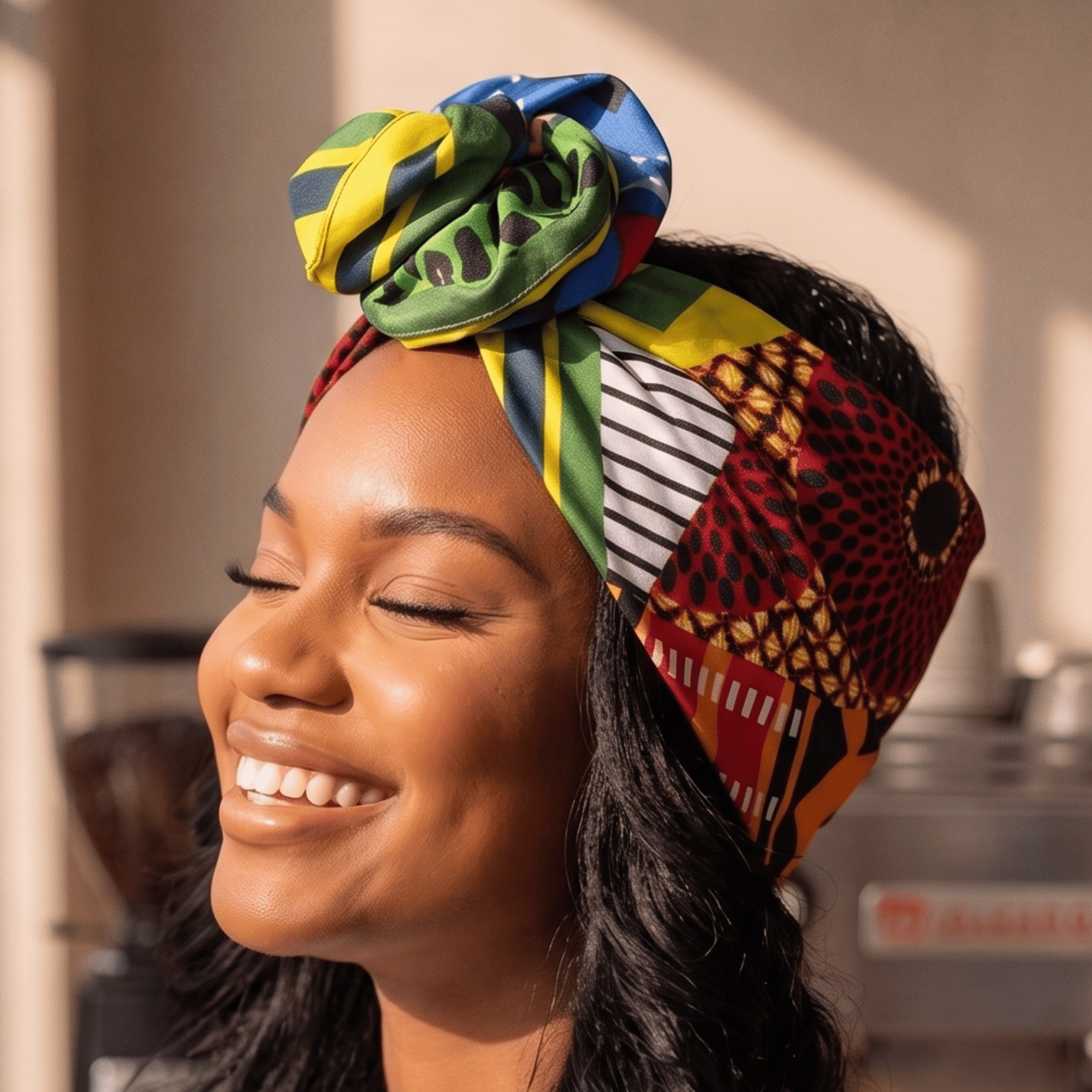 Nairobi Luxe Scarf 33" x 33",Scarves, Sassy Jones,
